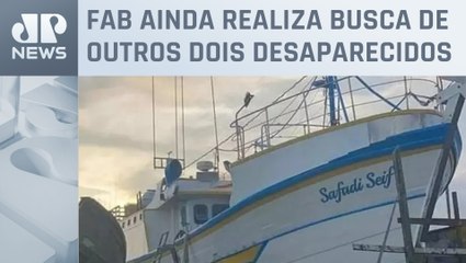 Seis passageiros são resgatados após naufrágio em Santa Catarina