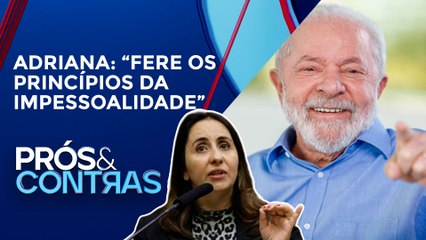 Partido Novo entra com ação contra Lula por autopromoção