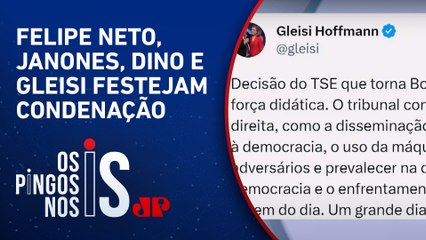 Esquerda comemora inelegibilidade de Bolsonaro: ‘Grande dia’
