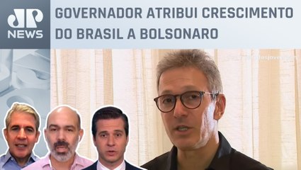 Zema diz que decisão do TSE sobre Bolsonaro deve ser cumprida; Schelp, d’Avila e Beraldo analisam