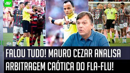 ‘Isso é muito grave: é vergonhoso que o árbitro…’: Mauro Cezar fala tudo após Fluminense x Flamengo