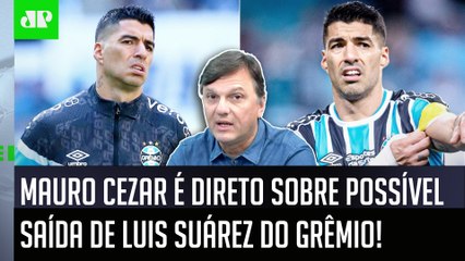 ‘O que o Suárez está fazendo é terrível, acho que ele…’: Mauro Cezar é direto sobre o Grêmio