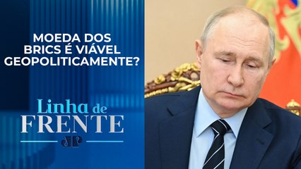 Vladimir Putin descarta moeda comum dos Brics, desejo do governo brasileiro