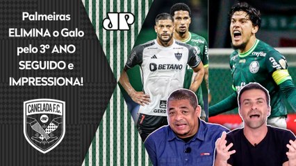 ‘Que freguesia surreal: o Palmeiras é o ‘pai’ do Atlético-MG, eliminou pela 3ª vez seguida…’