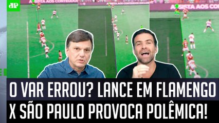 ‘A reclamação do São Paulo é pertinente: para mim, a linha do VAR…’; pênalti do Flamengo gera debate