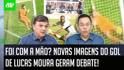 O gol do Lucas Moura foi de mão? ‘A minha impressão é que…’; novas imagens provocam debate