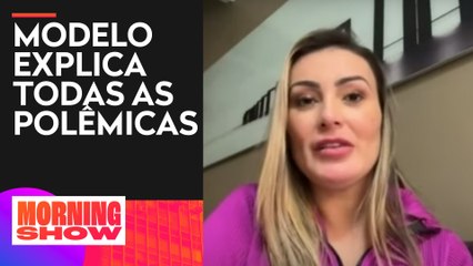 Andressa Urach revela detalhes da criação dos filhos no Morning Show