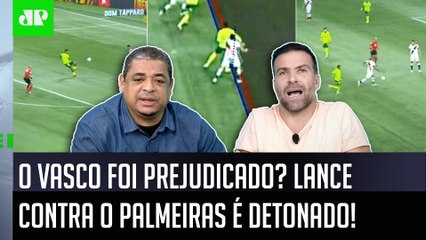 ‘É uma vergonha, um erro gravíssimo: o árbitro…’; gol anulado do Vasco contra Palmeiras é criticado
