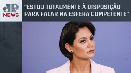 Michelle Bolsonaro publica nota sobre depoimento à PF em caso das joias: ‘Não se trata de silêncio’