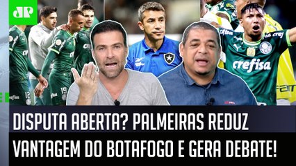 ‘O Palmeiras já está a 7 pontos do Botafogo e não duvido que…’: Veja debate sobre o Brasileirão
