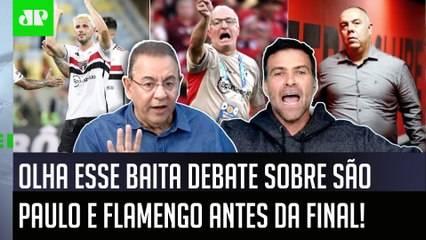 ‘É óbvio que o Dorival ficou pu** com isso’; debate ferve antes de São Paulo x Flamengo