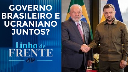 Zelensky após reunião com presidente do Brasil: ‘Discussão franca e construtiva’