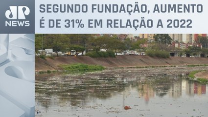 Mancha de poluição no Tietê chega a 160 km, diz SOS Mata Atlântica