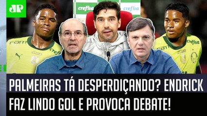 ‘Sobre o Endrick, pode ser que o Palmeiras esteja…’: Jovem faz lindo gol e provoca debate