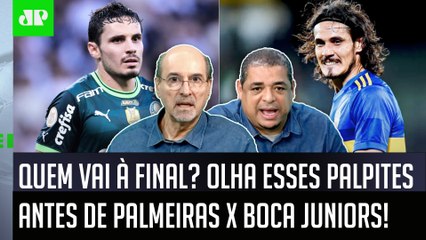 ‘Eu te falo! O Palmeiras contra o Boca Juniors hoje vai…’ Veja os palpites para a semifinal