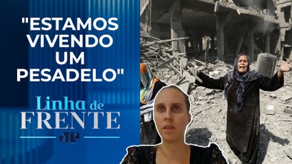 Brasileira relata momentos de tensão em Israel: ‘Tem terroristas espalhados’