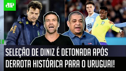‘É uma vergonha e uma bagunça: a Seleção do Diniz é ruim’; comentaristas criticam derrota para o Uruguai