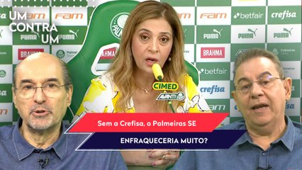 ‘Isso é óbvio, cara: se a Crefisa sair do Palmeiras…’; crise com Leila Pereira provoca debate
