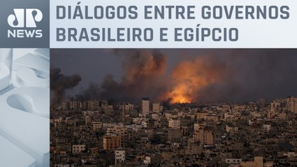 Brasileiros seguem no sul de Gaza e aguardam autorização para deixar local