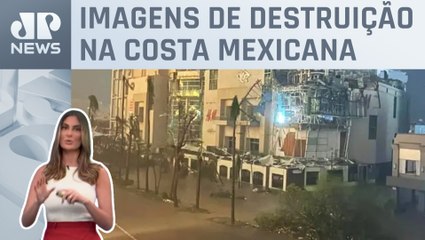 Paula Nobre explica impactos do furacão Otis em Acapulco; México ainda contabiliza estragos