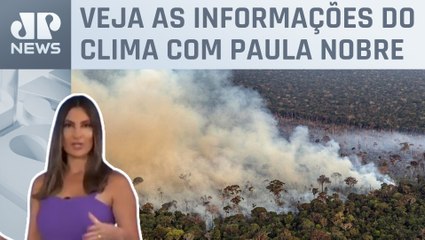 Fumaça das queimadas na Amazônia atinge Centro-Sul do país