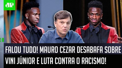 Deu aula: ‘O Vinicius Júnior está sozinho, cara: esse garoto é…’; Mauro Cezar desabafa sobre racismo