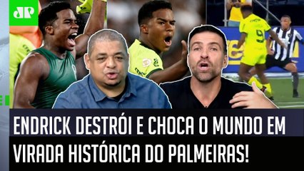 ‘Isso foi coisa de gênio, e o que mais impressiona no Endrick é que…’: Veja debate sobre show contra o Botafogo