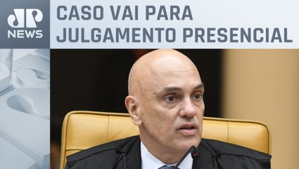 Moraes pede destaque e ministros farão julgamento presencial de ação pelo 8 de Janeiro