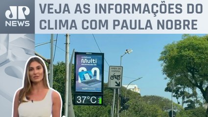 São Paulo pode ter máxima de 37°C nesta segunda