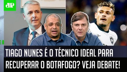 ‘É uma tentativa desesperada do Botafogo, porque o Tiago Nunes é um técnico que…’: Veja debate