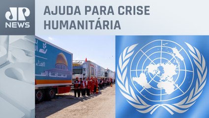 ONU: ‘Israel não vai limitar caminhões com ajuda em Gaza’