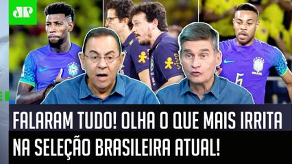 ‘Eles são muito ruins’: Olha o que foi muito criticado na seleção brasileira