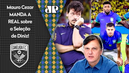 ‘A seleção brasileira não tem nada, zero; e o Diniz pra mim…’: Mauro Cezar manda a real