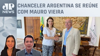 Amanda Klein e Claudio Dantas comentam convite de Milei para Lula comparecer à cerimônia de posse