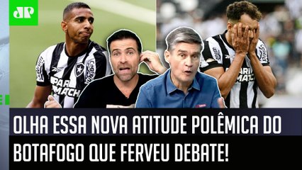 ‘O Botafogo é um ex-grande, gente: a informação de agora é que…’: Olha o que ferveu debate