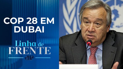 Secretário-geral da ONU critica ‘falta de vontade’ de países para debater o clima