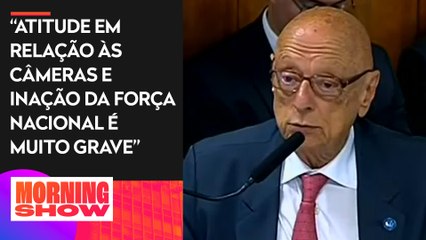 Senador Esperidião Amin aborda atos de 8 de Janeiro e questiona Flávio Dino em sabatina