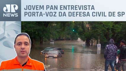 Capitão Roberto Farina analisa transtornos causados pelas pancadas de chuva em SP
