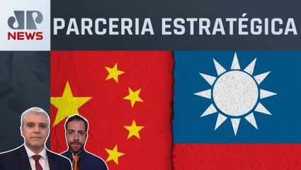 União entre China e Taiwan pode garantir abastecimento global; Marcelo Favalli analisa