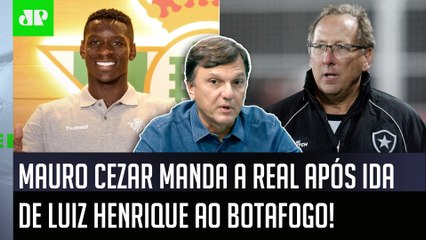‘Essa contratação do Luiz Henrique não é do Botafogo’; Mauro Cezar fala tudo