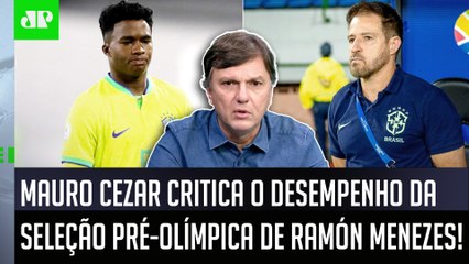 ‘Não consigo entender porque é que o Ramón Menezes…’: Mauro Cezar critica Seleção Pré-Olímpica