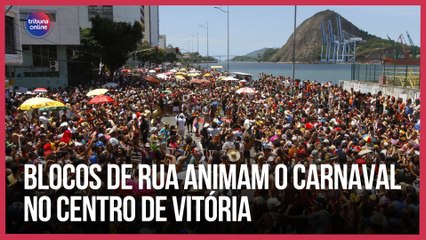 Blocos de rua animam o Carnaval no Centro de Vitória | Agenda Cultural