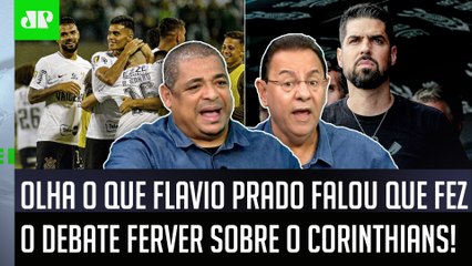 Polemizou: ‘Pelo amor de Deus, está louco? O Corinthians nunca…’; empate com Palmeiras gera debate