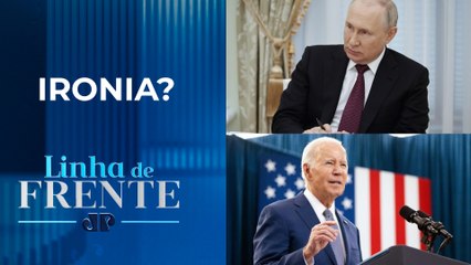 Vladimir Putin elogia Joe Biden após ser ofendido