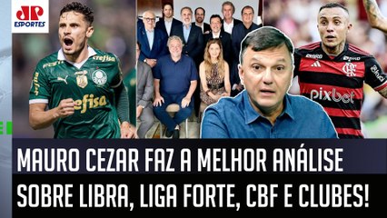 Deu aula: ‘Vejam quão bizarra é essa situação, gente’; Mauro Cezar fala tudo da liga brasileira