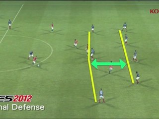 Zonal Defense de Pro Evolution Soccer 2012