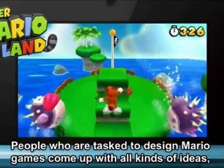 Iwata et Miyamoto parlent du jeu de Super Mario 3D Land