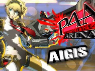 Gameplay Aigis de Persona 4 Arena