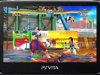PS Vita Street Fighter Gameplay de Street Fighter X Tekken