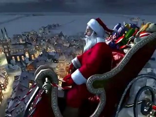Père Noël En 3d Sur Ecran De Veillecom Télécharger L
